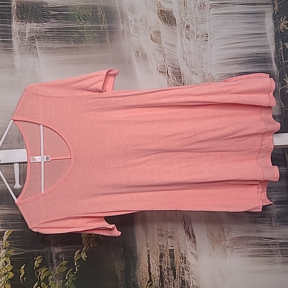 LuLaRoe Womens XXS peach short sleeve classy Perfect T Tshirt top